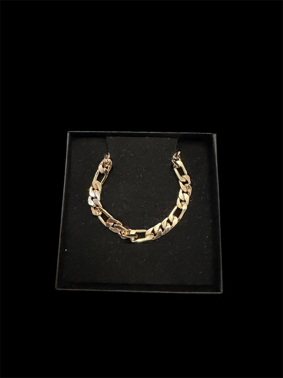 Pulsera Figaro Bicolor Astra